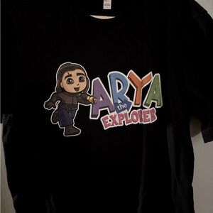Game of Thrones Arya the Explorer Men’s T-Shirt Size Large